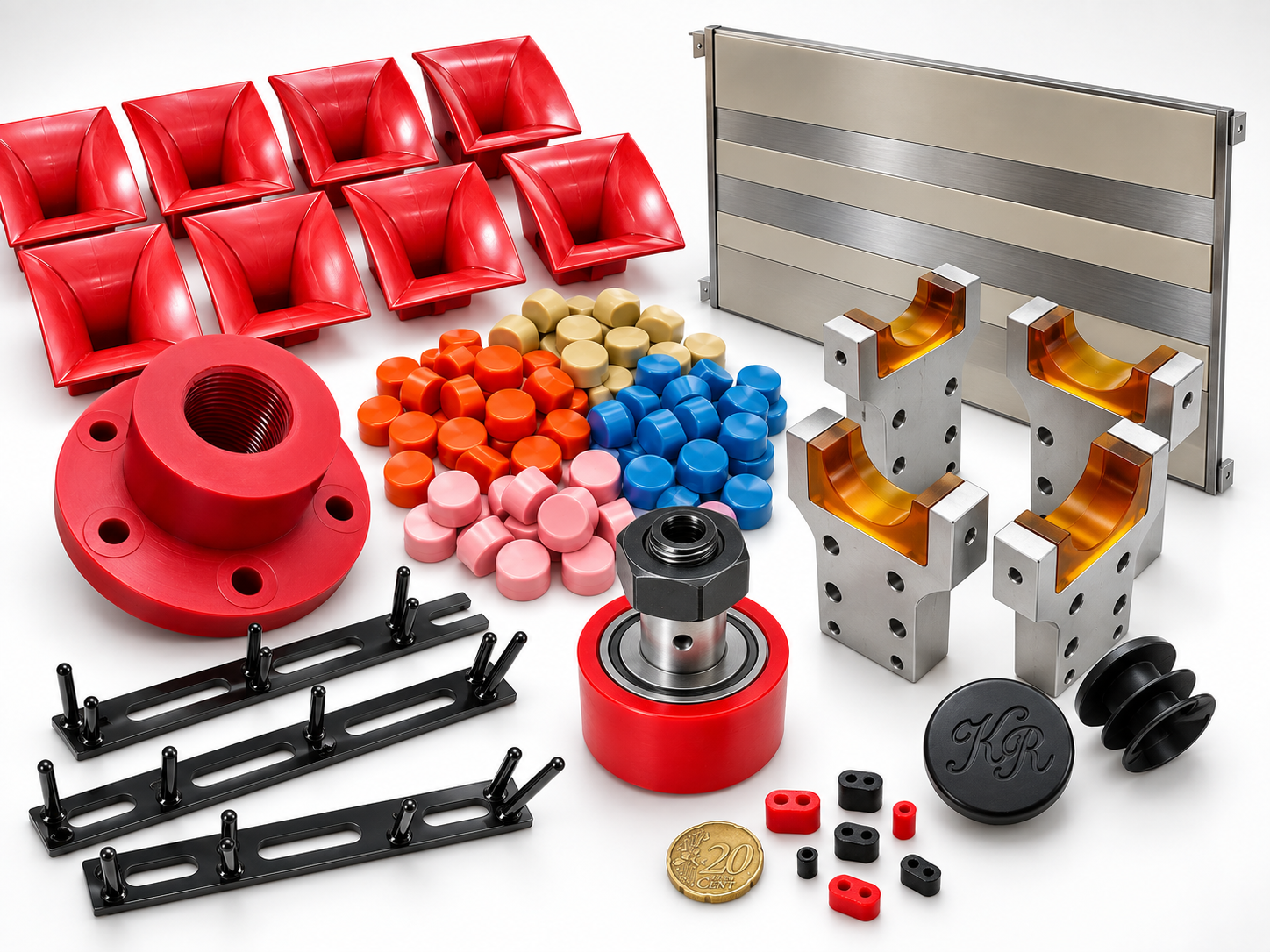 Pièces techniques en polyuréthane ERI Liquid Rubber