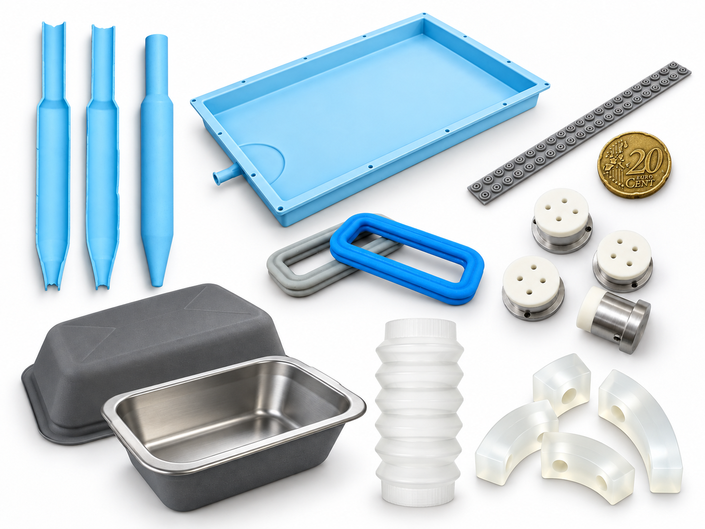 Pièces techniques en silicone ERI Liquid Rubber