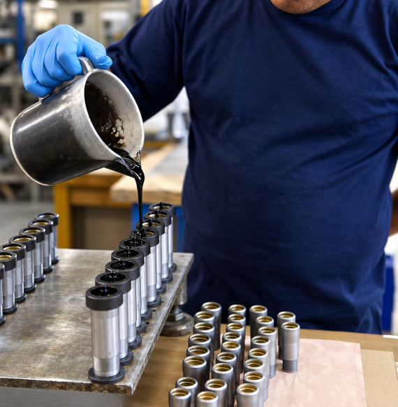 Fabrication de pièces techniques par ERI Liquid Rubber